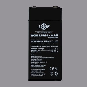 Акумулятор AGM LPM 4V - 4 Ah