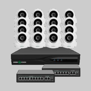 Комплект відеоспостереження на 16 камер GV-IP-K-W83/16 5MP