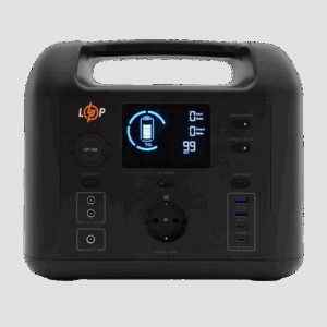 Багатофункціональна портативна зарядна станція LP CHARGER 500 (500W, 518Wh)