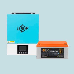 Комплект резервного живлення LogicPower W3000 + літієва (LiFePO4) батарея 2560Wh