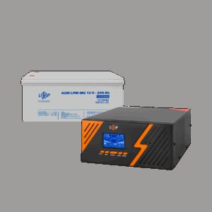 Комплект резервного живлення LP (LogicPower) ДБЖ + мультигелева батарея (UPS B1500 + АКБ MG 2400Wh)