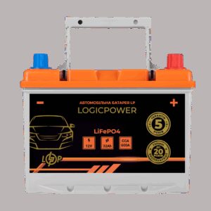 Автомобільний літієвий акумулятор LP LiFePO4 12V - 32 Ah (+ праворуч) BMS 600А