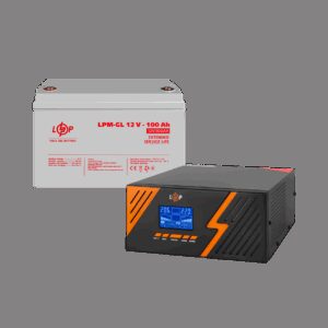 Комплект резервного живлення ДБЖ + гелева батарея (UPS B1500 + АКБ GL 1200Wh)