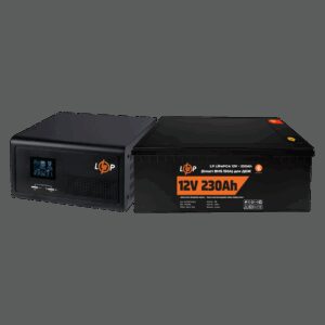 Комплект резервного живлення для котла LP (LogicPower) ДБЖ + літієва (LiFePO4) батарея (UPS 430VA + АКБ LiFePO4 2944W)