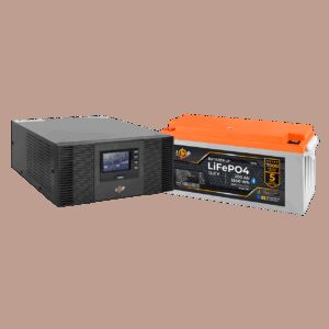 Комплект резервного живлення LogicPower B1500 + літієва (LiFePO4) батарея 2560Wh