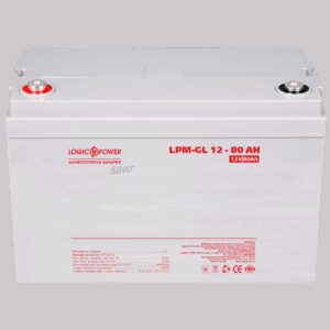 Акумулятор гелевий LP-GL 12V - 80 Ah Silver