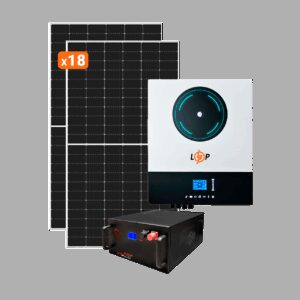 Сонячна електростанція (СЕС) Преміум 10kW АКБ 10kWh LiFePO4 195 Ah