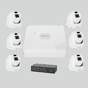 Комплект відеоспостереження на 6 камер GV-IP-K-W71/06 3MP