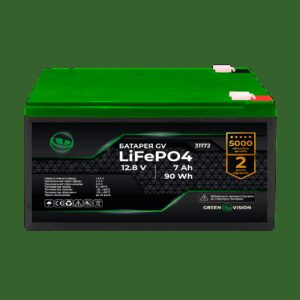 Акумулятор GV LiFePO4 12,8V - 7Ah (90Wh)