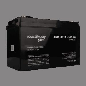Акумулятор AGM LP 12V - 100 Ah Silver