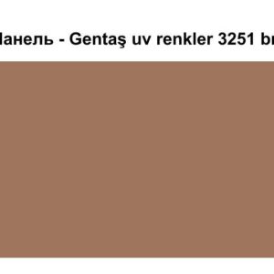 HPL Панель Екстер'єр — Gentaş/6 мм / 3251 / Bronze