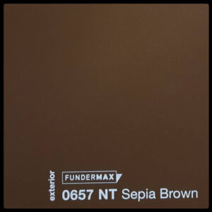 HPL панель 6 мм / ТМ - FUNDERMAX 0657 NT ( Sepia Brown )