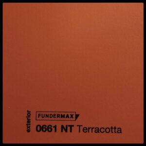 HPL панель 6 мм / ТМ - FUNDERMAX 0661 NT ( Terracotta )