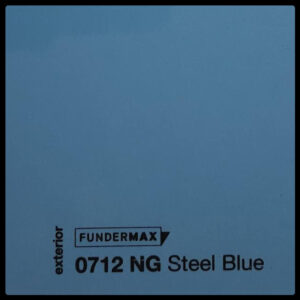 HPL панель 6 мм / ТМ - FUNDERMAX 0712 NT ( Steel Blue )
