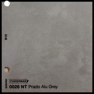 HPL панель 6 мм / ТМ - FUNDERMAX 0026 - NG ( Prado Alu Grey )