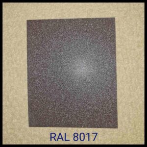 RAL 8017 — Рулонна сталь / U.S.Steel / Kosice / Словаччина / 0,45 мм — (гладкий лист із полімерним покриттям)