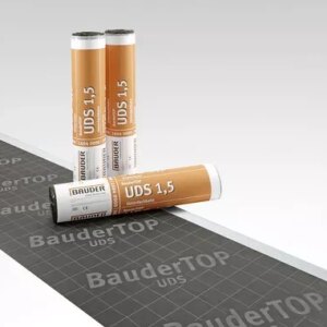 Bauder Top UDS 1.5/1В рулон — 20 м кв/дифузійно-герметичний бітумний гідроізоляційний килим