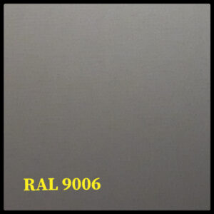 Гладкий лист РЕ / 0.5 мм / RAL 9006 — Сріблястий металік