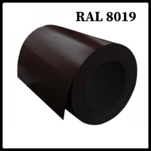 Гладкий лист — 0,5 мм RAL 8019