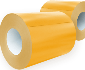 Гладкий лист Polyester RAL 1003 / 0,5 мм "Arvedi"