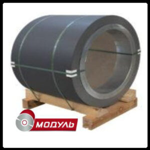 Рулони оцинковані 0,45 мм із глянсовим полімерним покриттям "Модуль Україна" RAL 7024