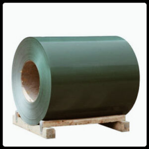 Рулони оцинковані 0,5 мм RAL 6020 (із глянсовим полімерним покриттям) "Модуль Україна"