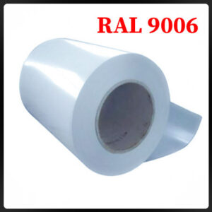 Лист гладкий 0,5 мм — RAL РЕ  ⁇  ТМ "Löwen Stahl" RAL 9006