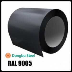 RAL 9005 — 0,7 мм / Гладкий Лист / Dongbu Steel