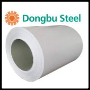 Рулонна сталь "Dongbu Steel" ( Корея) 0,45 мм — гладкий лист із полімерним покриттям RAL 1015