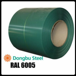 RAL 6005 — 0,7 мм  Гладкий Лист / "Dongbu Steel" (Юж. Корея )