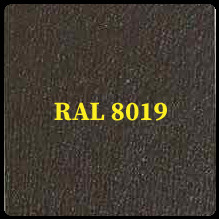 Гладкий лист RAL 8019 темно-коричневий — 0,45 мм / 1250 мм / PEMA / POLYSTEEL