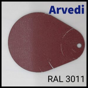 Рулонна сталь Arvedi Італія 0,45 мм RAL 3011 — гладкий лист із полімерним покриттям