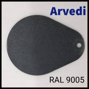 Рулонна сталь RAL 9005 /  0,45 мм — гладкий лист із полімерним покриттям Arvedi Італія