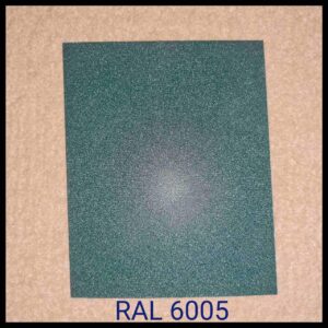 RAL 6005 — Рулонна сталь / U.S.Steel / Kosice / Словаччина / 0,45 мм — (гладкий лист із полімерним покриттям)