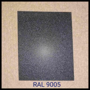 RAL 9005 — Рулонна сталь / U.S.Steel / Kosice / Словаччина / 0,45 мм — (гладкий лист із полімерним покриттям)